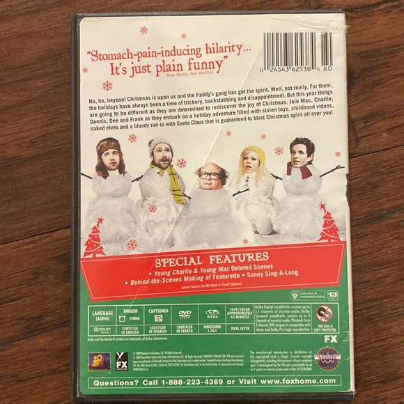 3 Christmas DVD Grinch Stole Christmas, Polar Express, Always Sunny Philadelphia - Picture 7 of 9